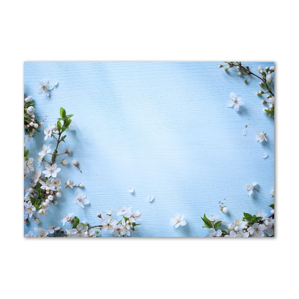 Foto plexiglas Achtergrond met kersenbloesems