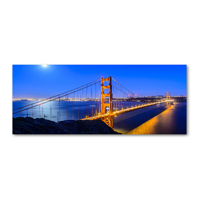 Schilderij op acrylglas San Francisco-brug