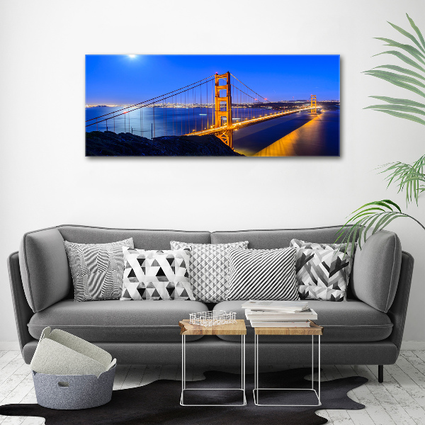 Schilderij op acrylglas San Francisco-brug
