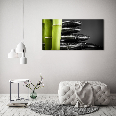 Schilderij op acrylglas Bamboe