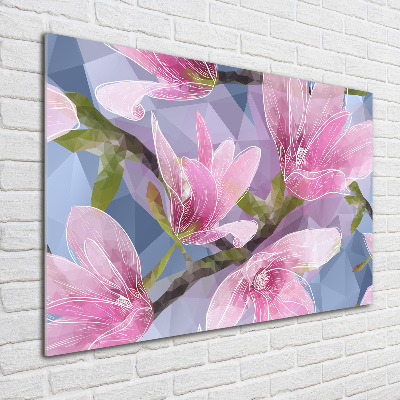 Foto in plexiglas Roze magnolia