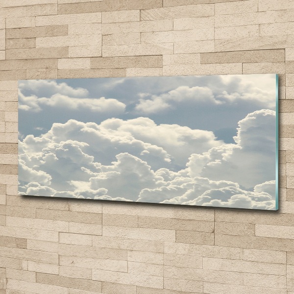 Plexiglas schilderij Wolken