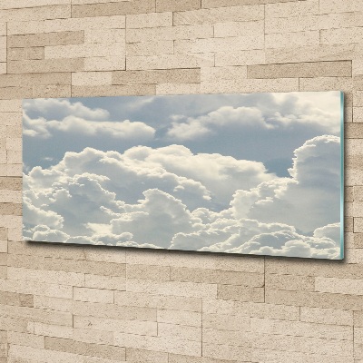 Plexiglas schilderij Wolken