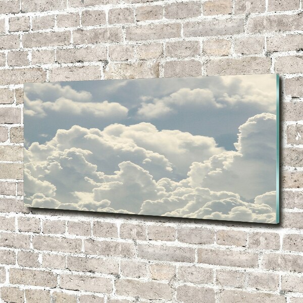 Plexiglas schilderij Wolken