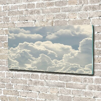 Plexiglas schilderij Wolken