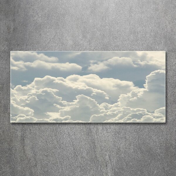 Plexiglas schilderij Wolken