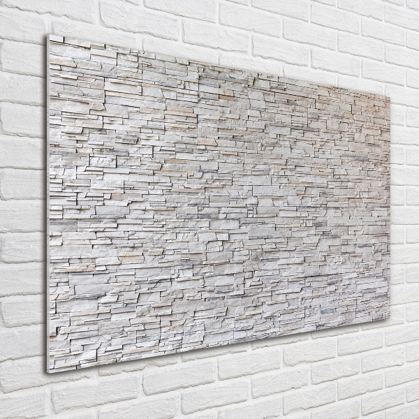 Foto plexiglas Stenen muur