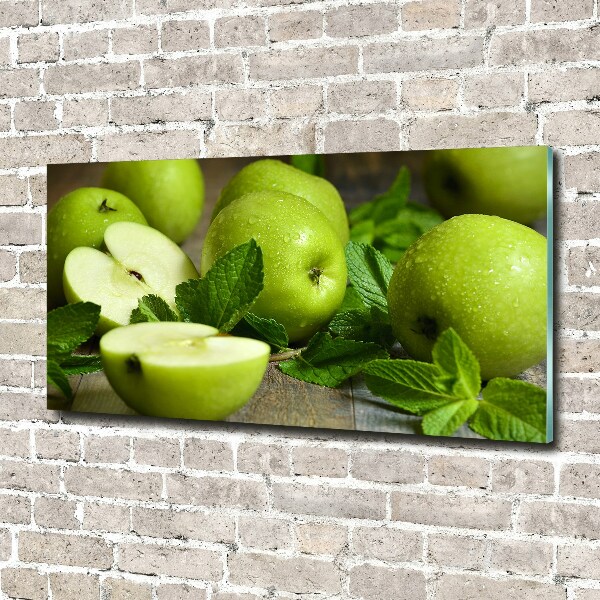 Foto plexiglas Groene appels