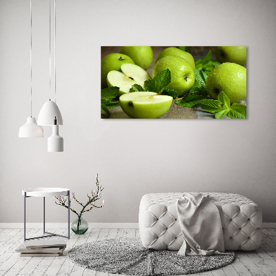 Foto plexiglas Groene appels