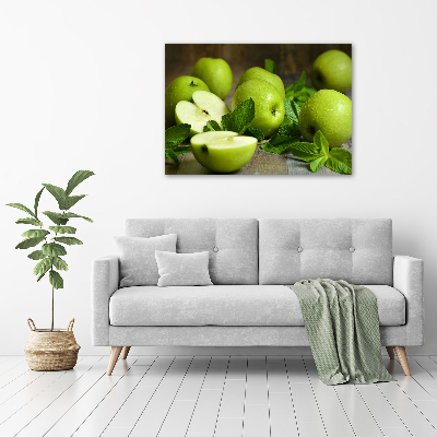 Foto plexiglas Groene appels