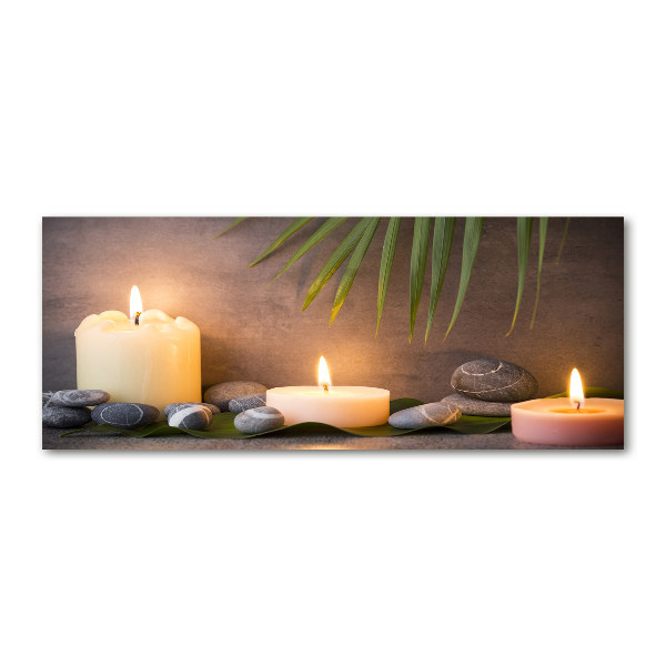 Foto plexiglas Brandende kaarsen