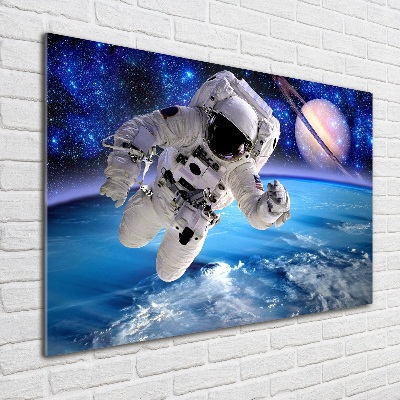 Schilderij op acrylglas Astronaut