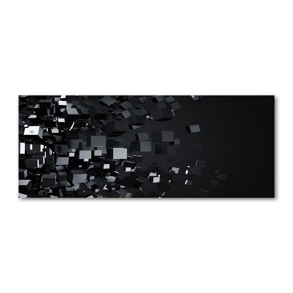 Schilderij op acrylglas 3D-abstractie