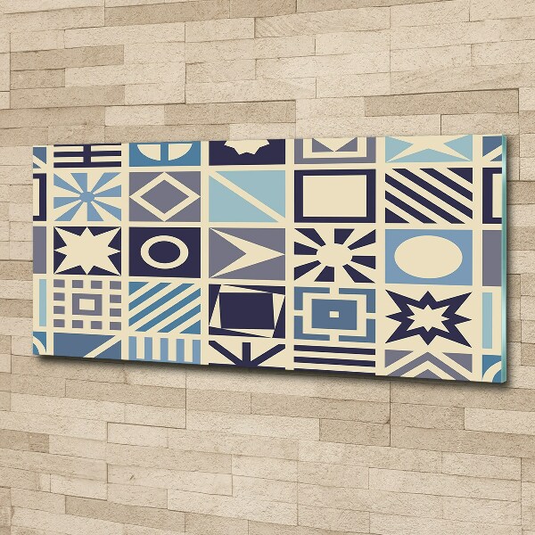 Foto in plexiglas Geometrische achtergrond