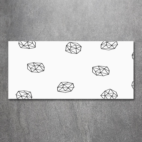 Schilderij op acrylglas Abstract patroon