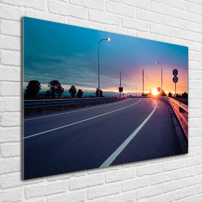 Foto plexiglas Snelweg