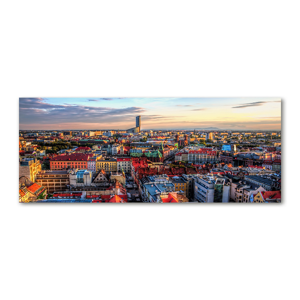 Foto in plexiglas Panorama van Wrocław