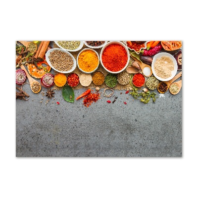 Schilderij op acrylglas Specerijenmengsel