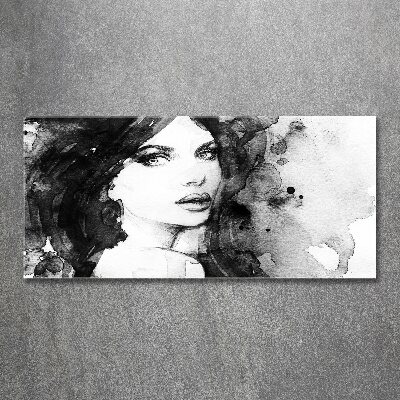 Plexiglas schilderij Vrouwenportret