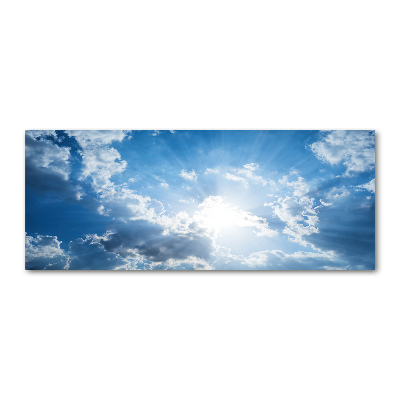 Foto plexiglas Wolken aan de hemel