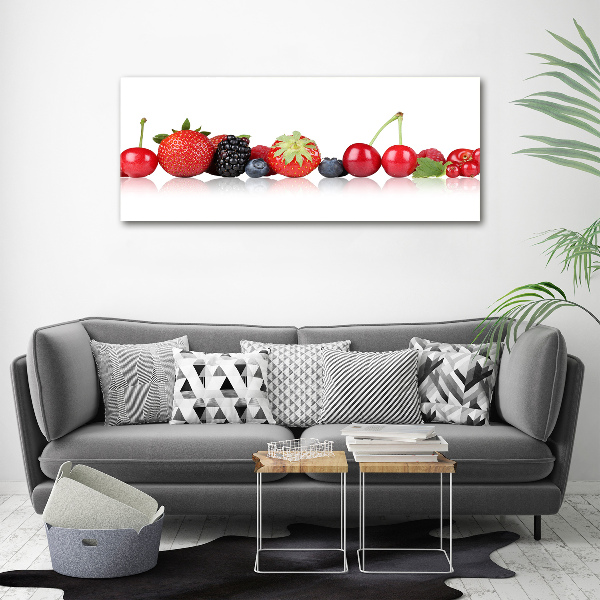 Foto op plexiglas Fruit op een rij