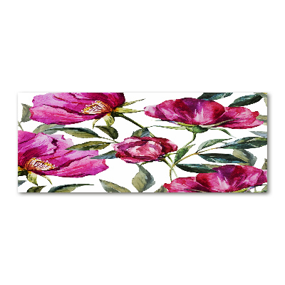 Foto plexiglas Roze pioenrozen