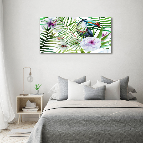 Schilderij op acrylglas Tropische toekan