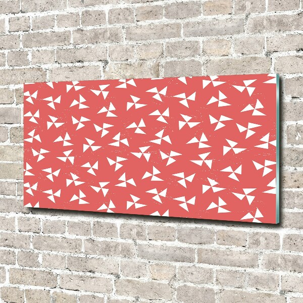 Foto obraz szkło akryl Geometryczne tło