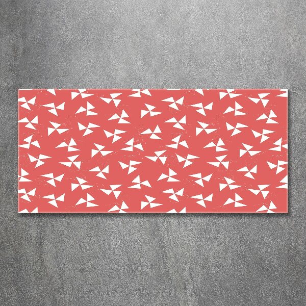 Foto obraz szkło akryl Geometryczne tło