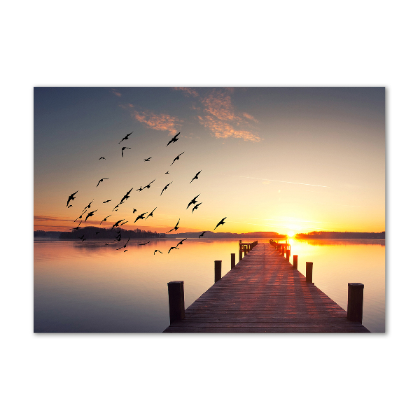 Foto in plexiglas Zonsondergang