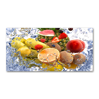 Foto in plexiglas Fruit en water