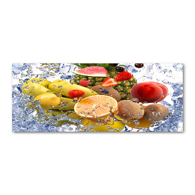 Foto in plexiglas Fruit en water
