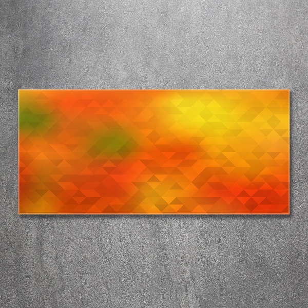 Plexiglas foto Abstracte driehoeken