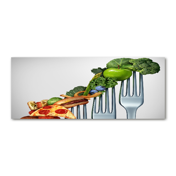 Plexiglas schilderij Vooruitgang in het dieet