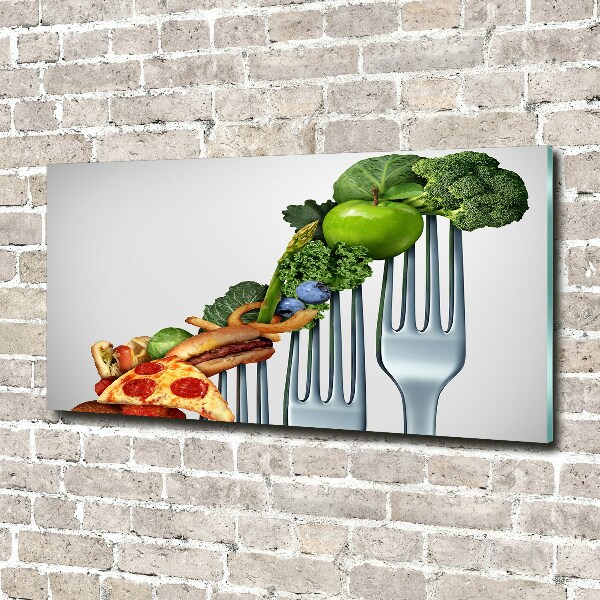 Plexiglas schilderij Vooruitgang in het dieet