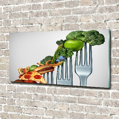 Foto obraz szkło akryl Postępy w diecie