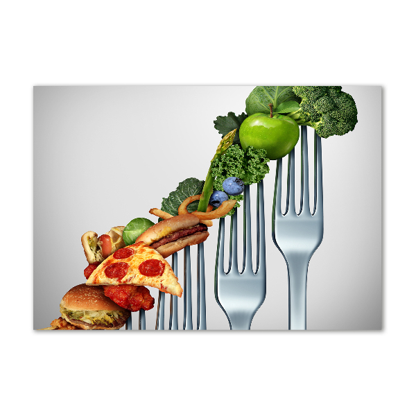 Plexiglas schilderij Vooruitgang in het dieet
