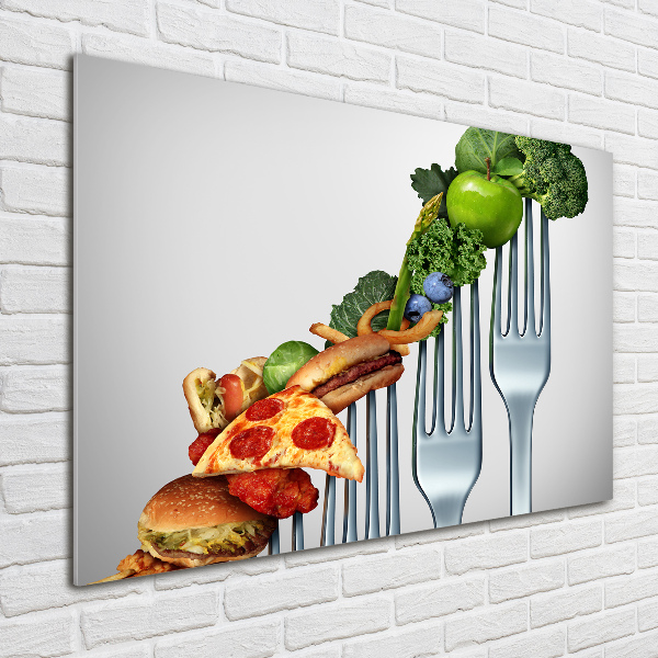 Plexiglas schilderij Vooruitgang in het dieet