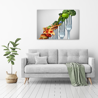 Plexiglas schilderij Vooruitgang in het dieet