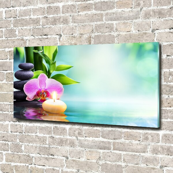 Plexiglas foto Bamboe-orchidee
