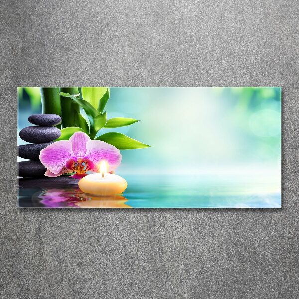 Plexiglas foto Bamboe-orchidee