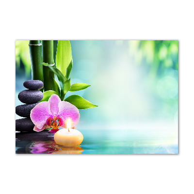 Plexiglas foto Bamboe-orchidee