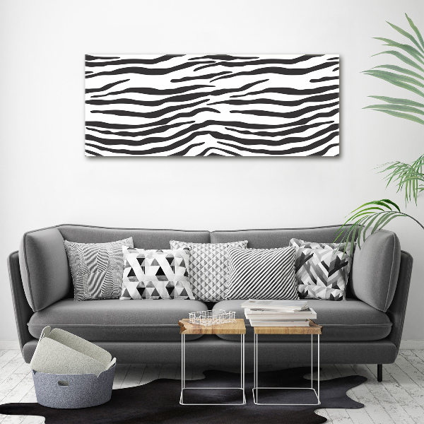 Plexiglas foto Zebra-achtergrond