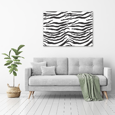 Plexiglas foto Zebra-achtergrond