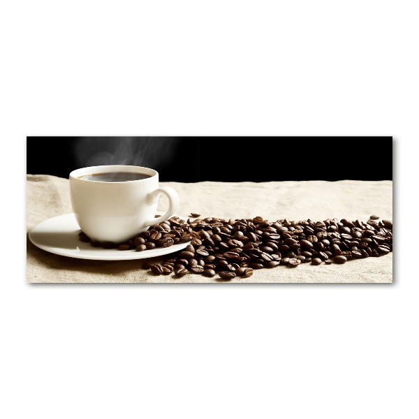 Schilderij op acrylglas Aromatische koffie