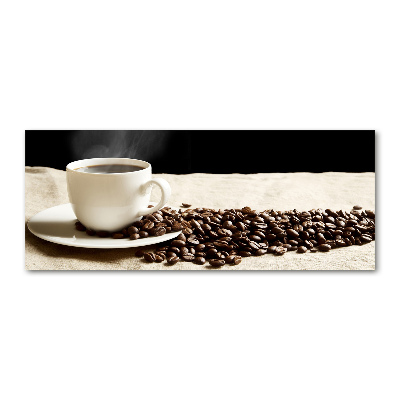 Schilderij op acrylglas Aromatische koffie