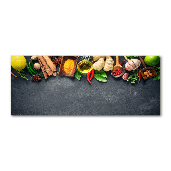 Plexiglas schilderij Kruiden en specerijen