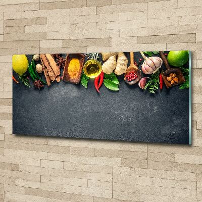 Plexiglas schilderij Kruiden en specerijen