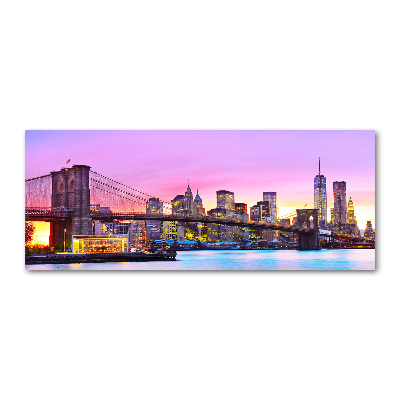 Plexiglas foto Manhattan, New York