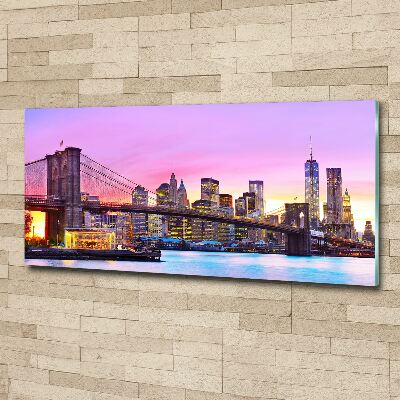 Plexiglas foto Manhattan, New York